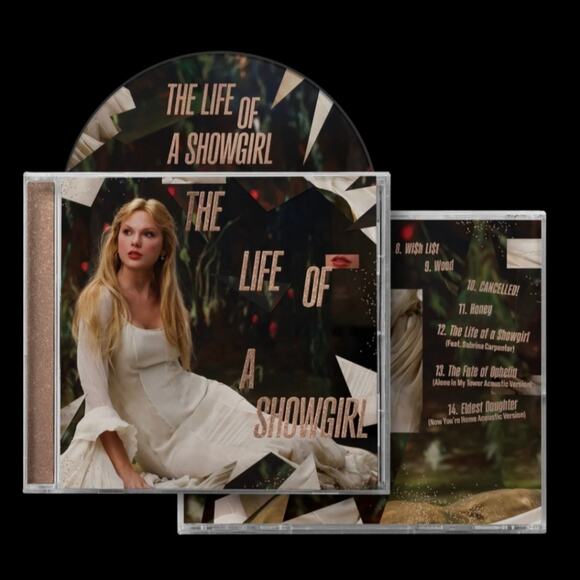 Taylor Swift The Life of a Showgirl CDs - Limited Release - Set of 4 - Picture 2 of 8